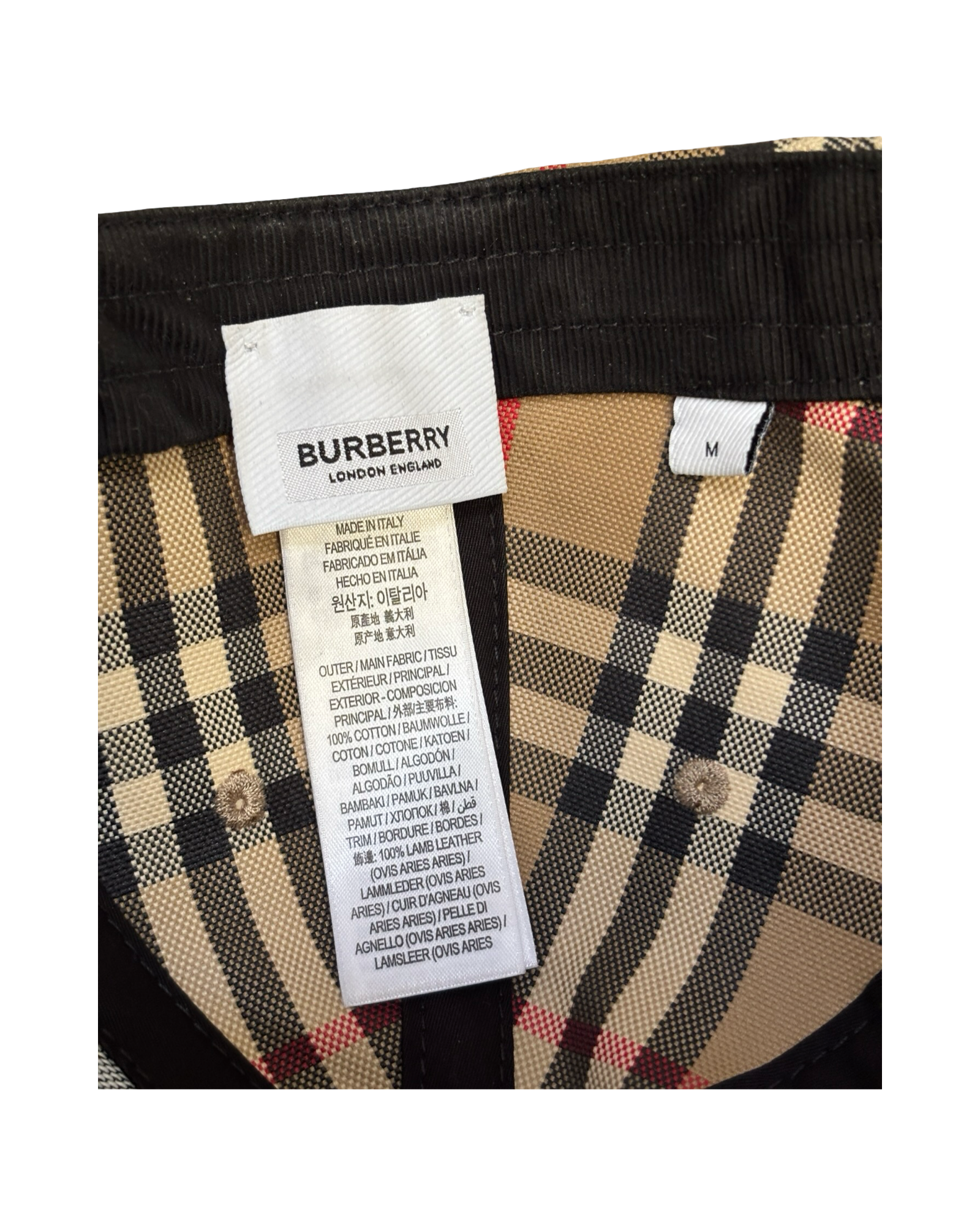 Burberry ロンドン　モノグラム　キャップ BURBERRY MONOGRAM CAP – DRIPNORD