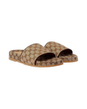 GUCCI GG MONOGRAM SANDALS
