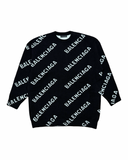 BALENCIAGA ALL OVER LOGO NEULE