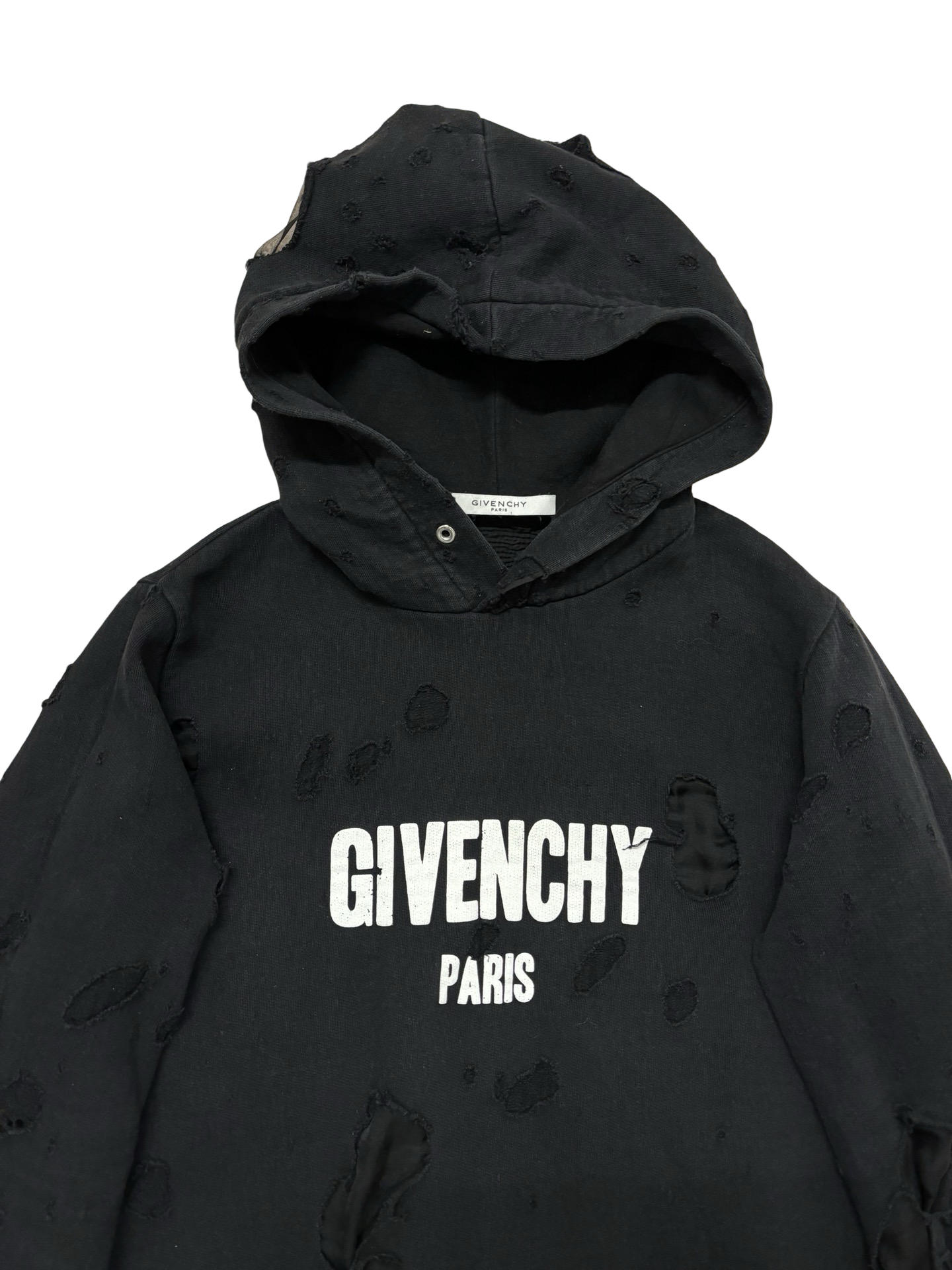 GIVENCHY ”DESTROYED” HOODIE