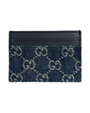 GUCCI GG DENIM CARD HOLDER