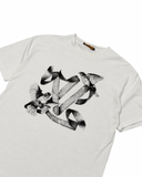 LOUIS VUITTON DOVE LOGO T-PAITA