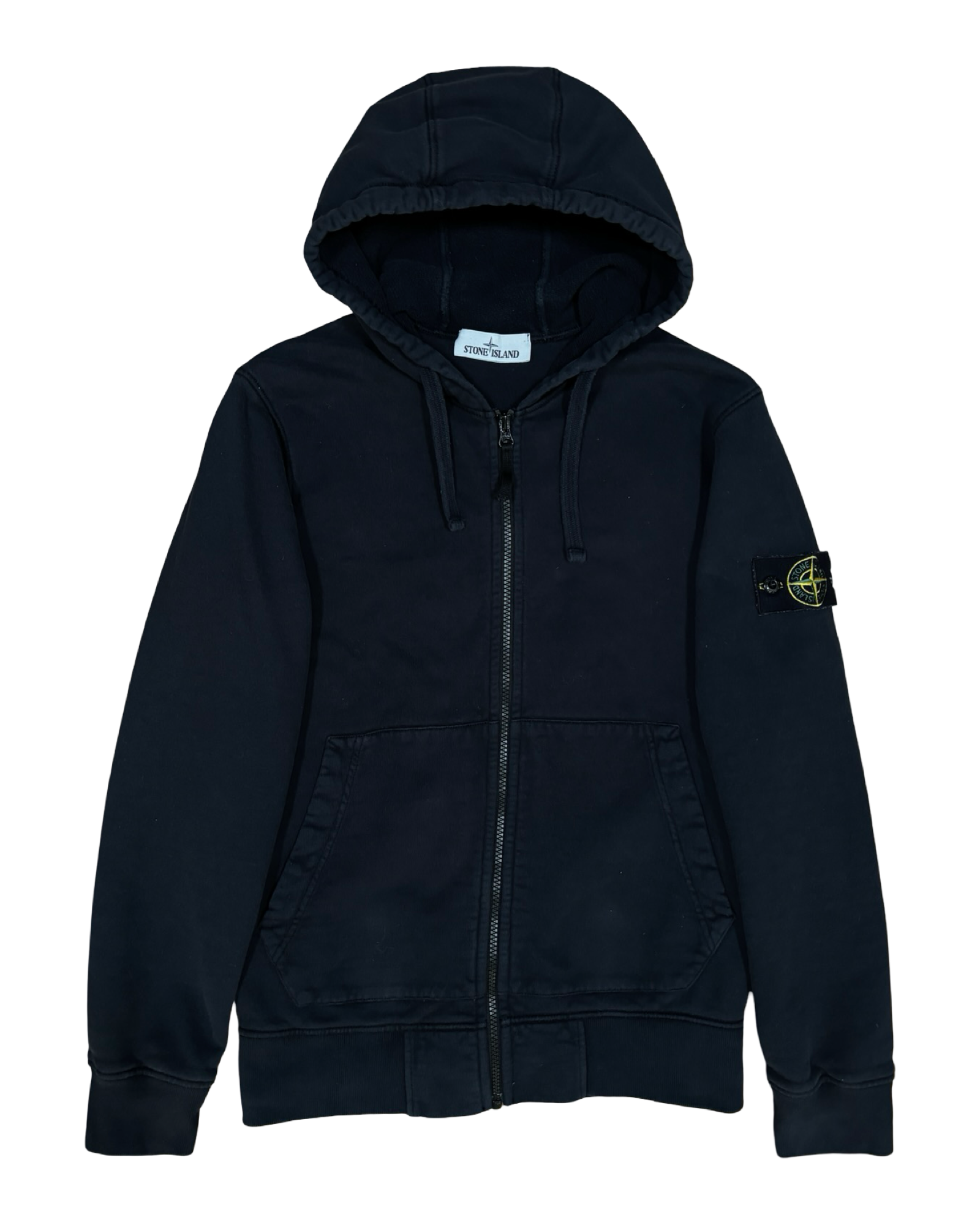 STONE ISLAND ZIP-UP HOODIE