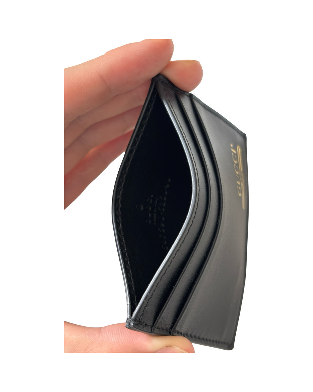 GUCCI LEATHER CARD HOLDER