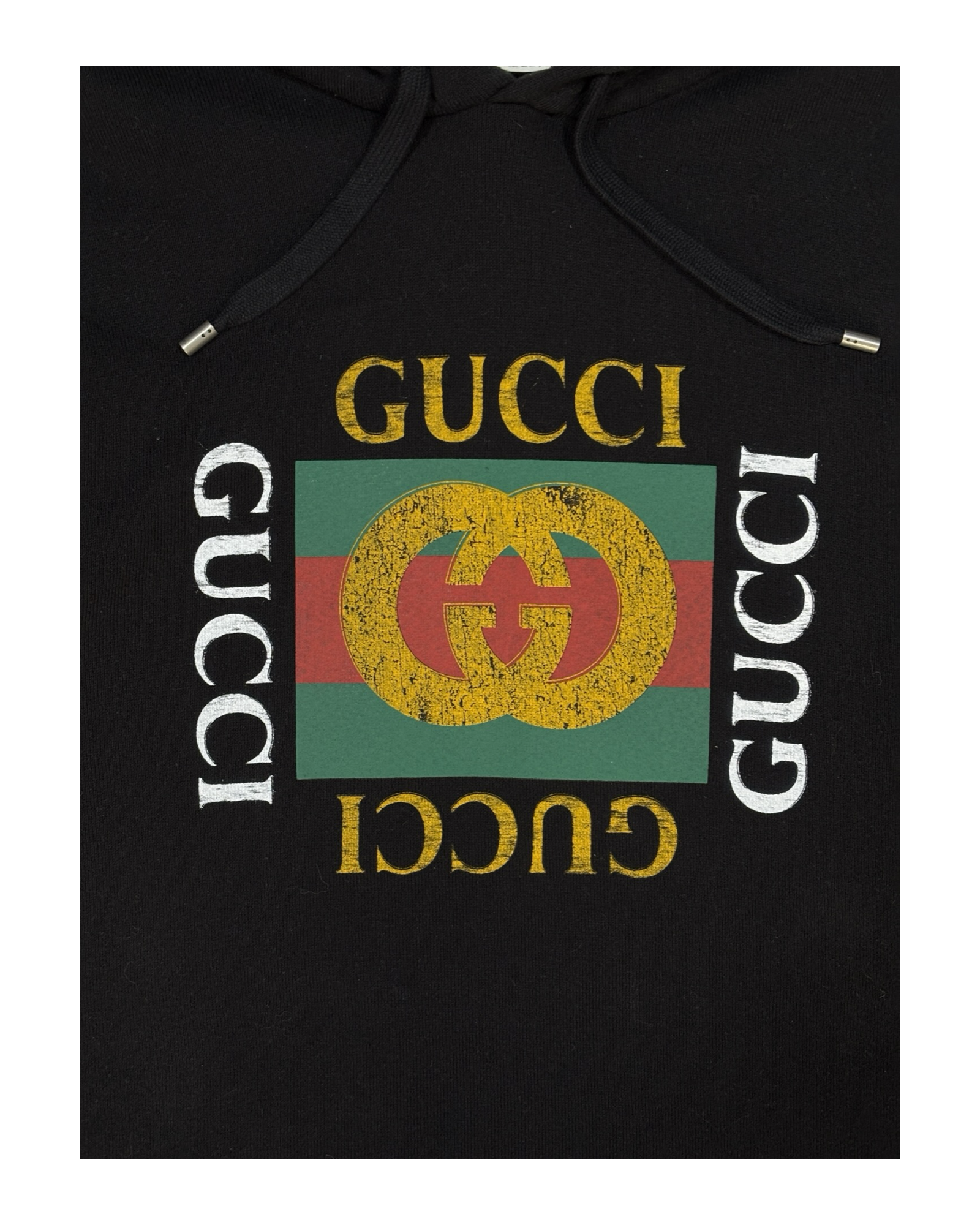 GUCCI ”FAKE LOGO” HOODIE