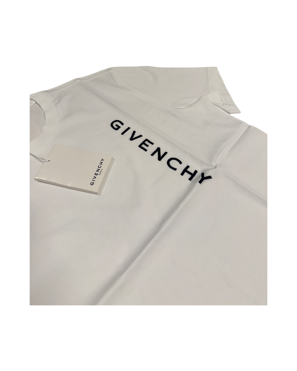 GIVENCHY EMBROIDERY LOGO T-SHIRT