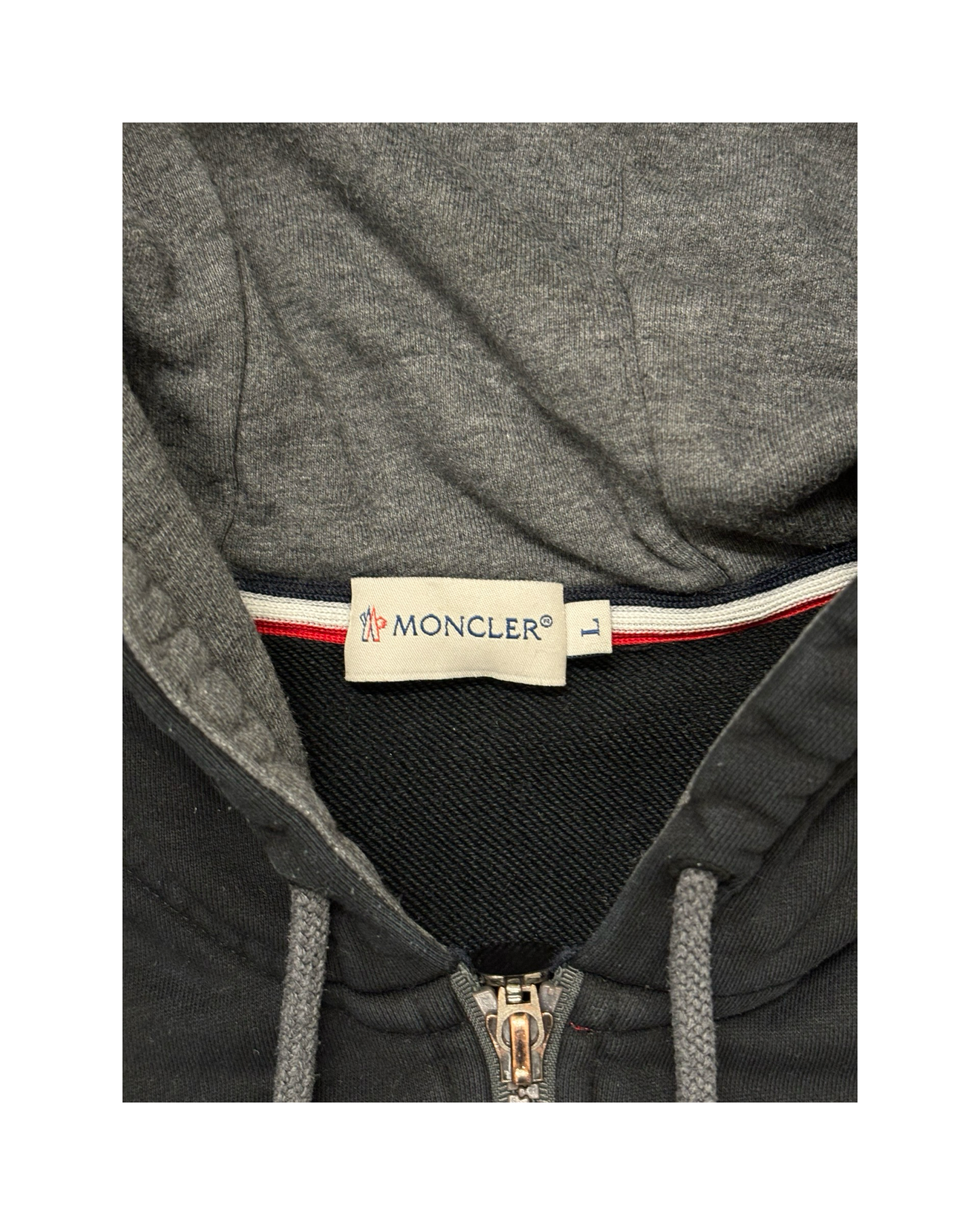 MONCLER ZIP-UP HOODIE