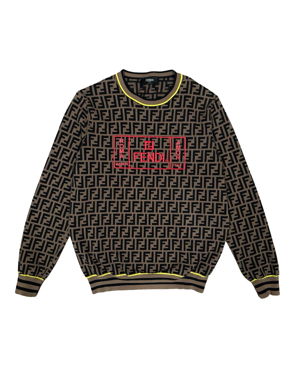 FENDI FF WOOL SWEATER