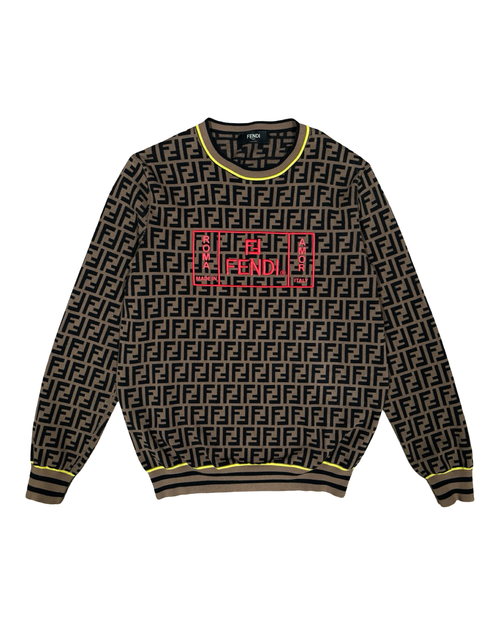 FENDI FF WOOL SWEATER