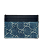 GUCCI GG DENIM CARD HOLDER