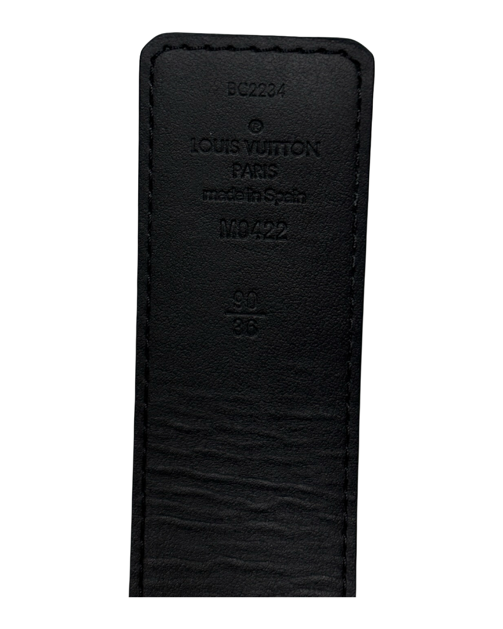 LOUIS VUITTON 40MM PYRAMIDE BELT