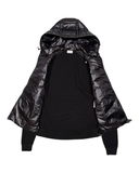 MONCLER LOGO HOODED CARDIGAN
