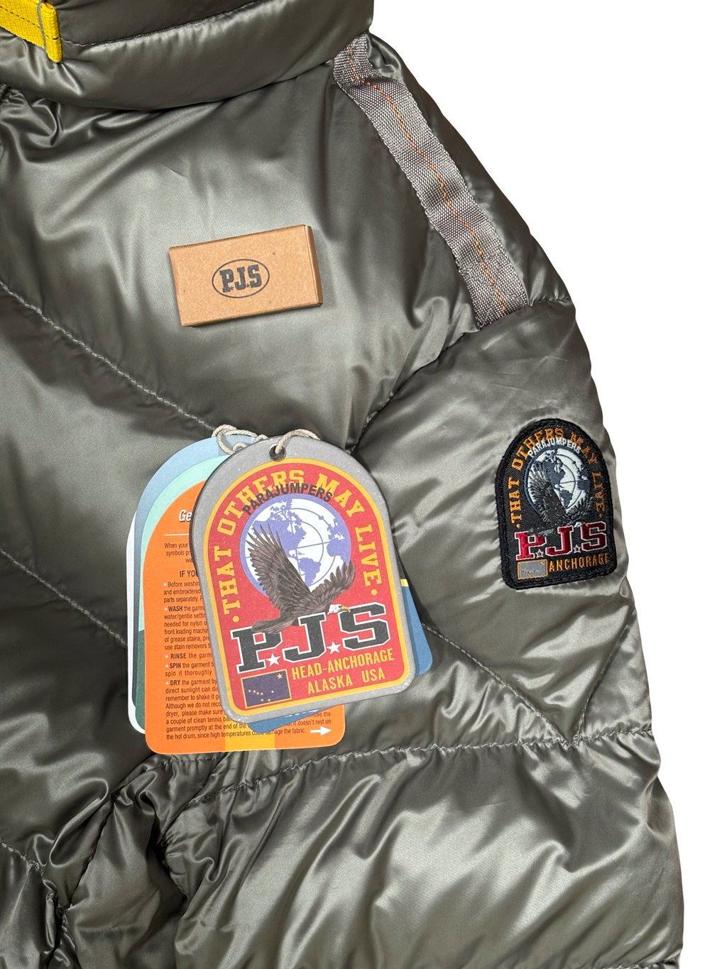 PARAJUMPERS DILLON SHEEN DOWN JACKET