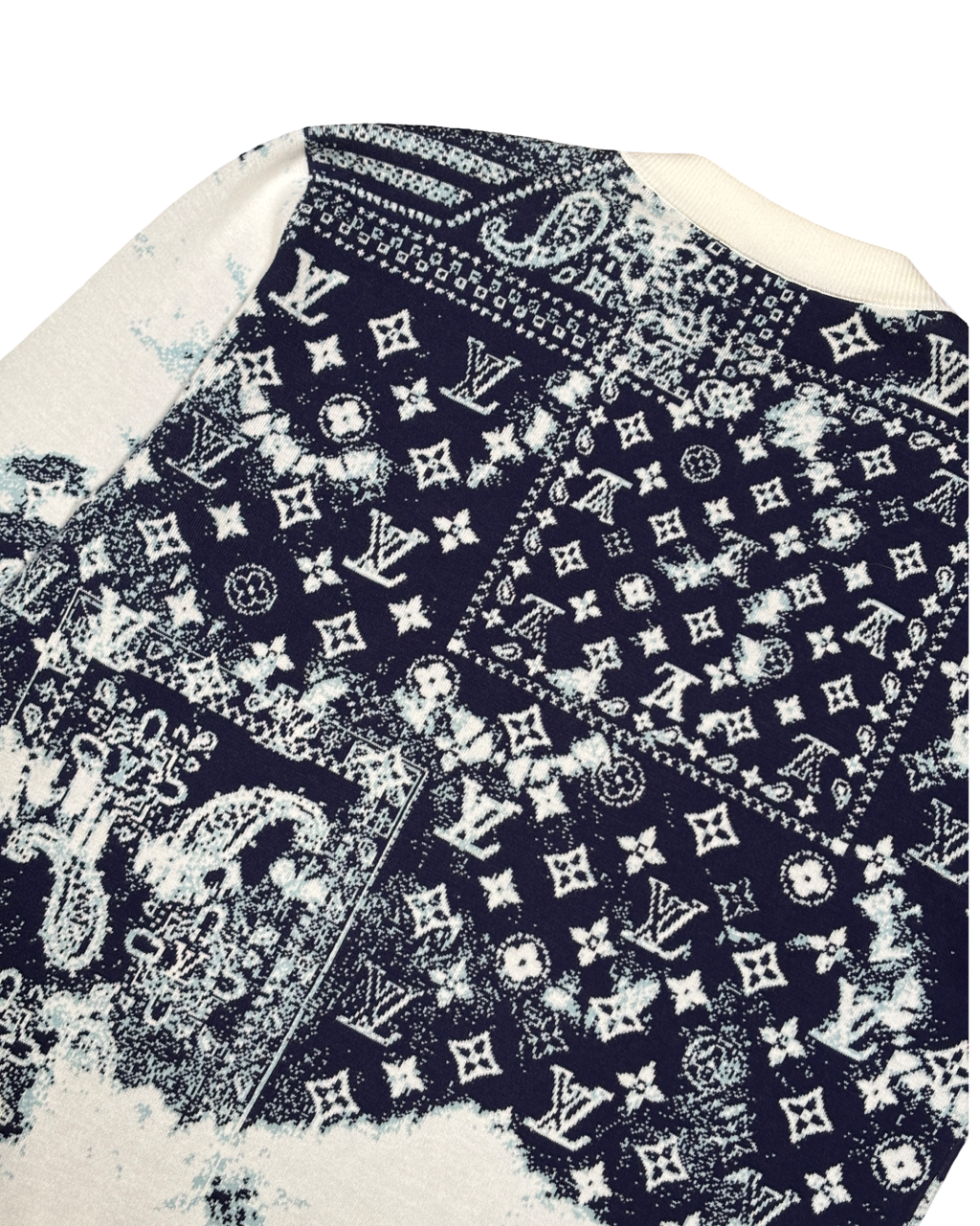 LOUIS VUITTON MONOGRAM BANDANA CREWNECK