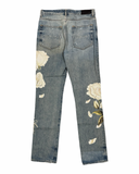 AMIRI FLOWER PAINTED JEANS