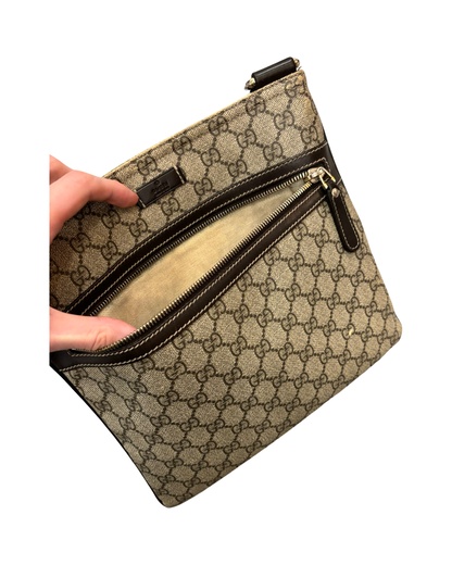 GUCCI MONOGRAM MESSENGER