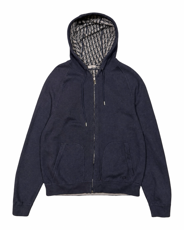 DIOR OBLIQUE CASHMERE HUPPARI