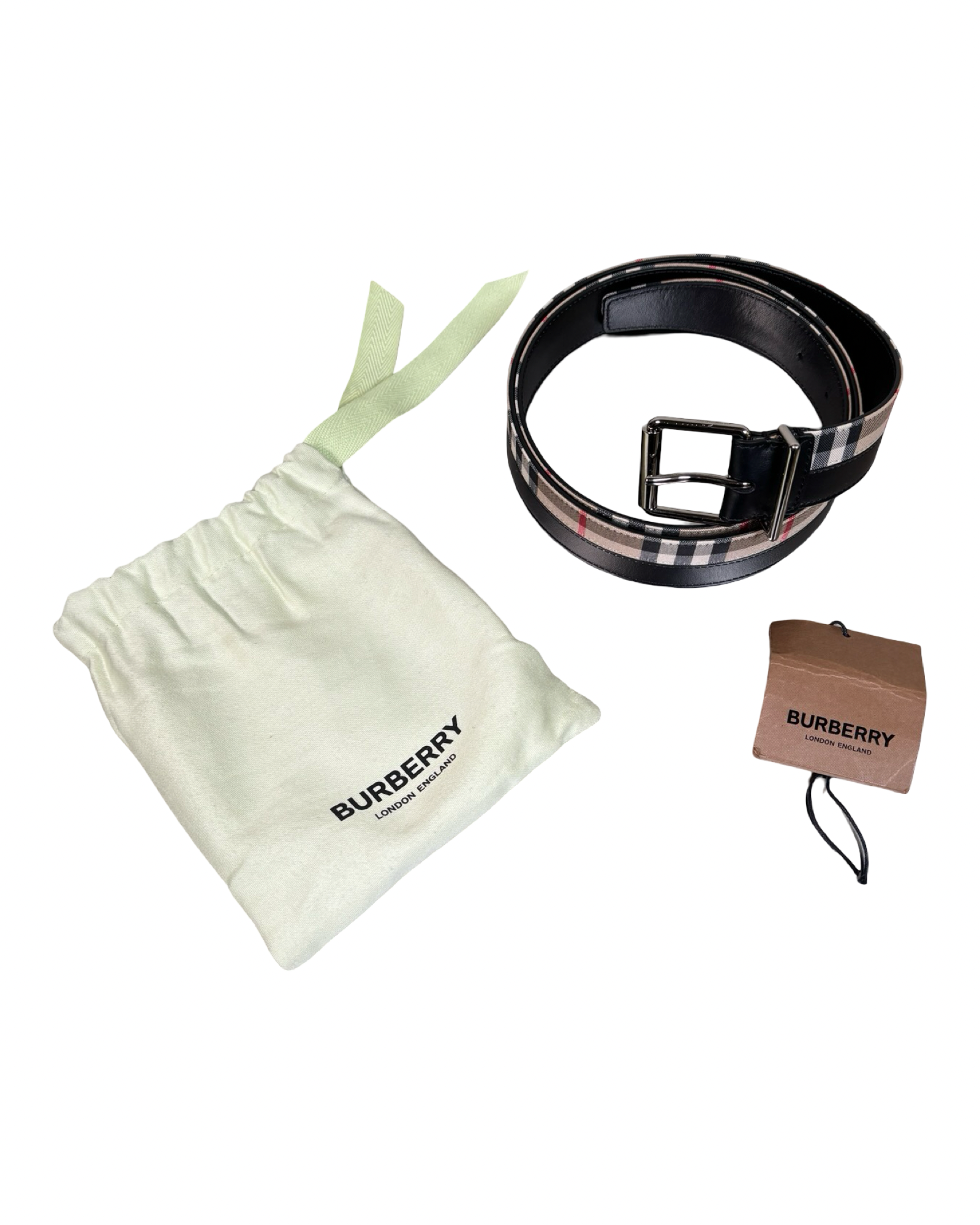 BURBERRY MONOGRAM BELT