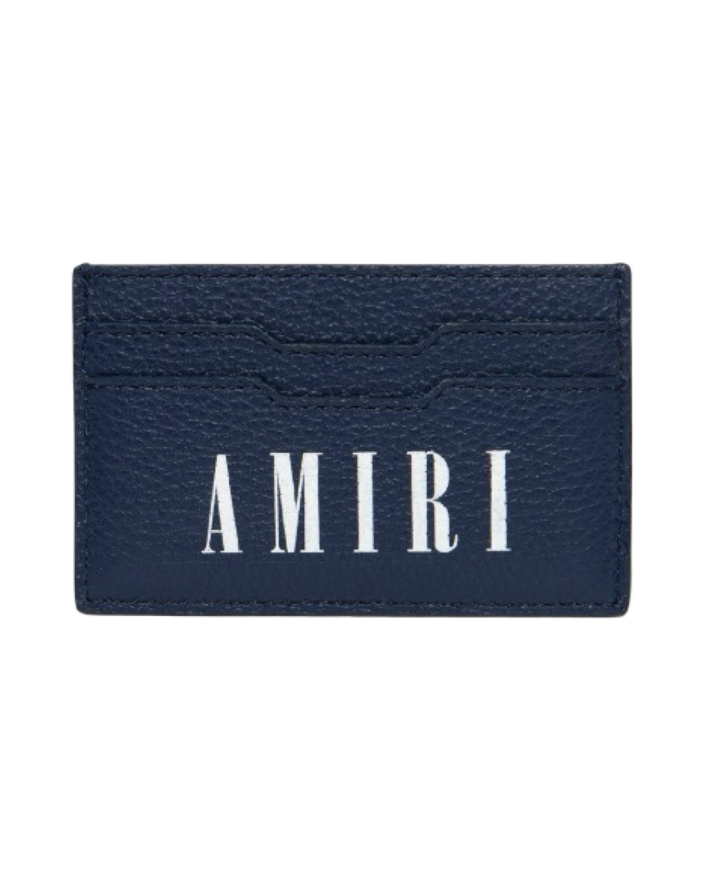 AMIRI LOGO LEATHER CARD HOLDER
