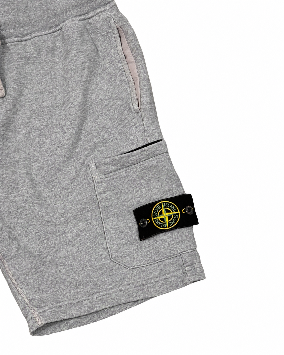 STONE ISLAND LOGO SHORTS