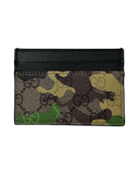 GUCCI GG CAMOUFLAGE CARD HOLDER