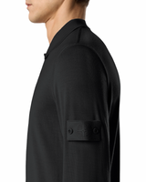 STONE ISLAND GHOST LOGO KNIT POLO
