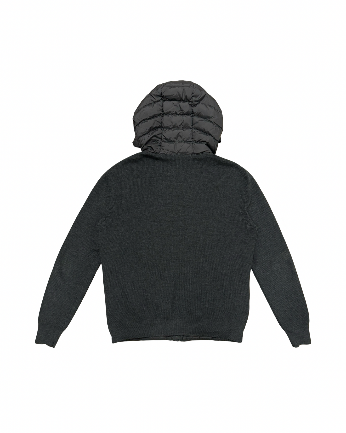 MONCLER HOODED CARDIGAN