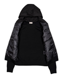 MONCLER LOGO HOODED CARDIGAN