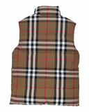 BURBERRY CHECK REVERSIBLE VEST