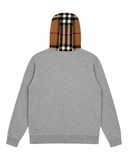 BURBERRY CHECK HOODIE