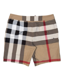 BURBERRY CHECK SWIM SHORTS