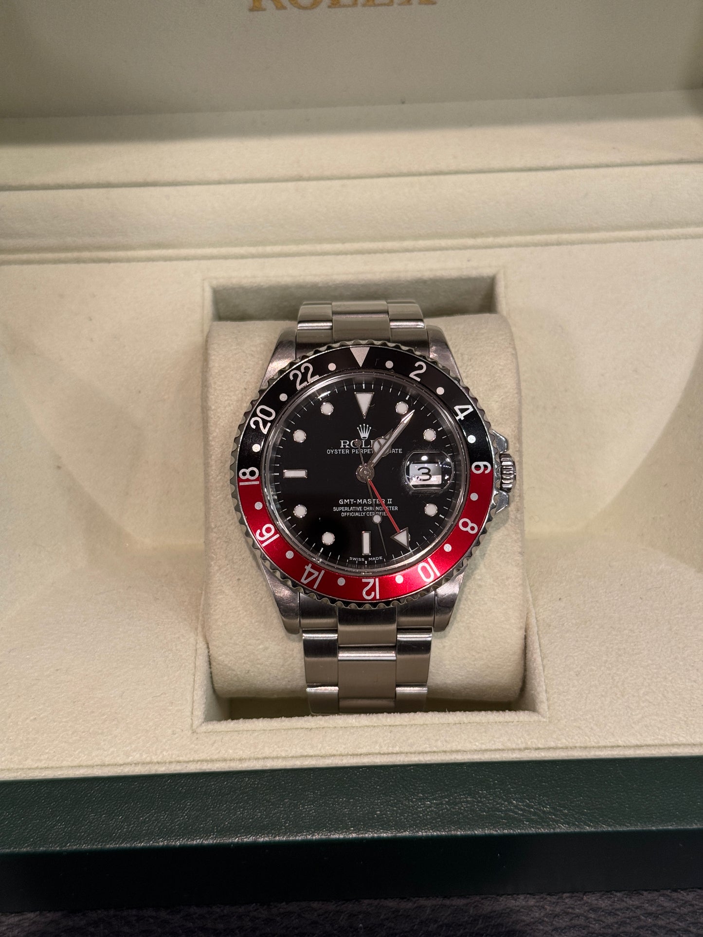 ROLEX GMT-MASTER II   ”COKE”