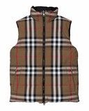 BURBERRY CHECK REVERSIBLE VEST