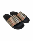 BURBERRY MONOGRAM SLIDES