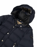 BURBERRY CHECK HOOD JACKET