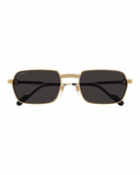 CARTIER GOLD RECTANGLE SUNGLASSES