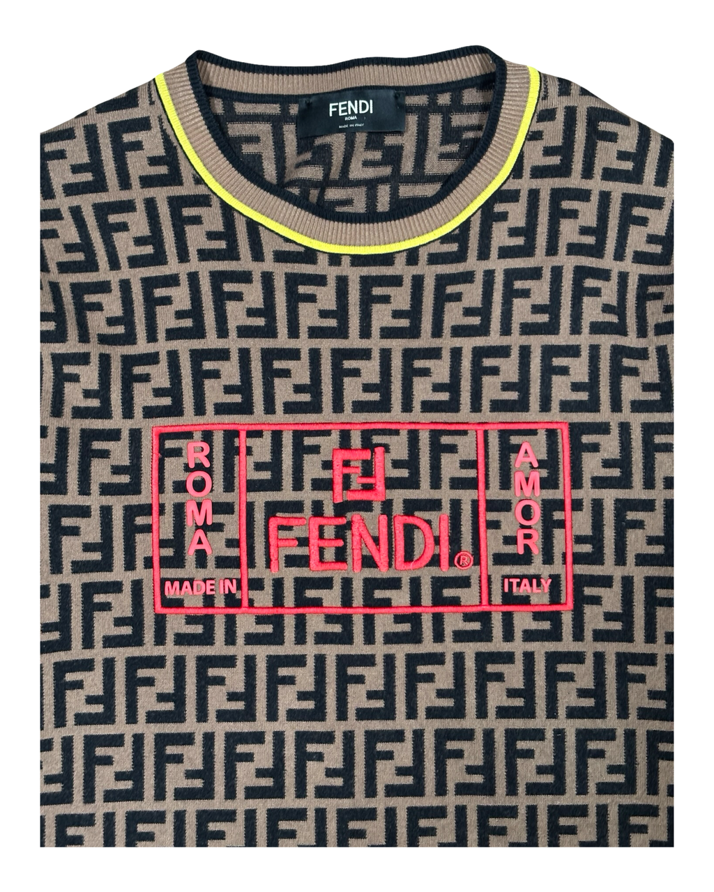 FENDI FF WOOL SWEATER