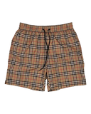 BURBERRY CHECK SWIM SHORTS