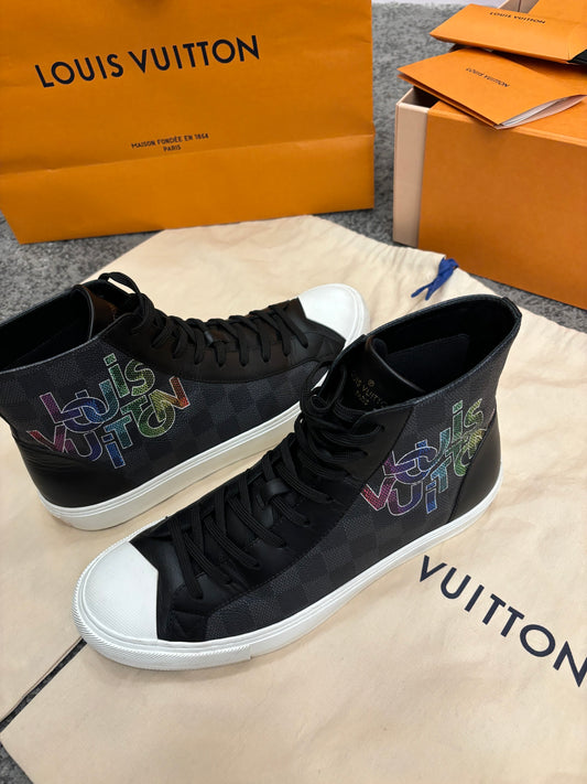 LOUIS VUITTON TATTOO SNEAKER BOOT