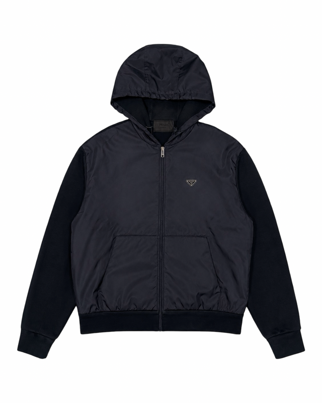 PRADA GABARDINE HOODIE