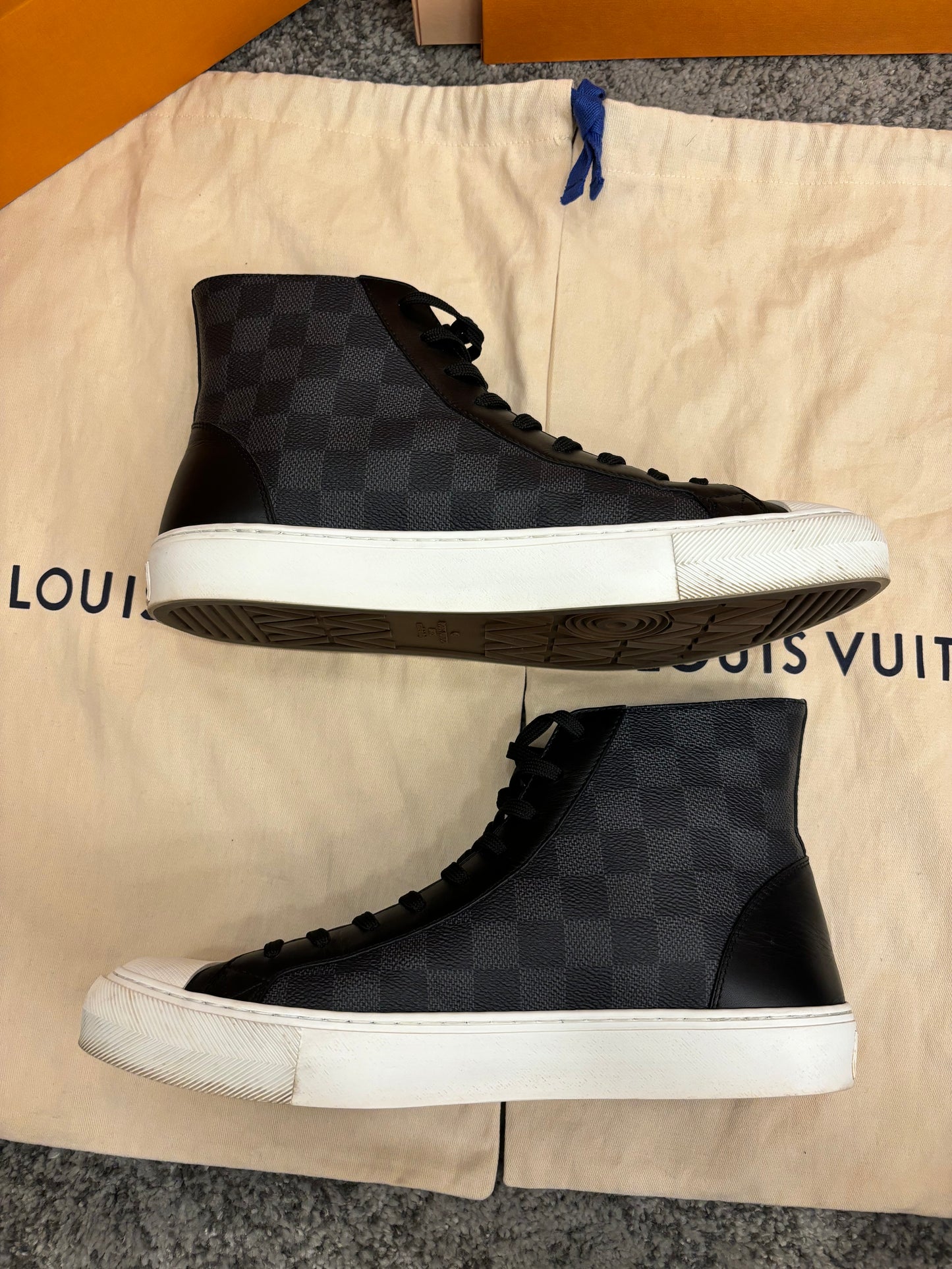 LOUIS VUITTON TATTOO SNEAKER BOOT