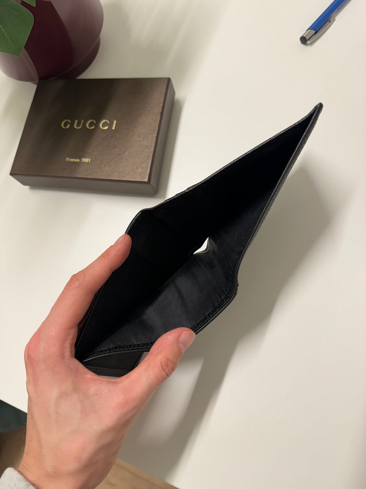 GUCCI GG MONOGRAM WALLET