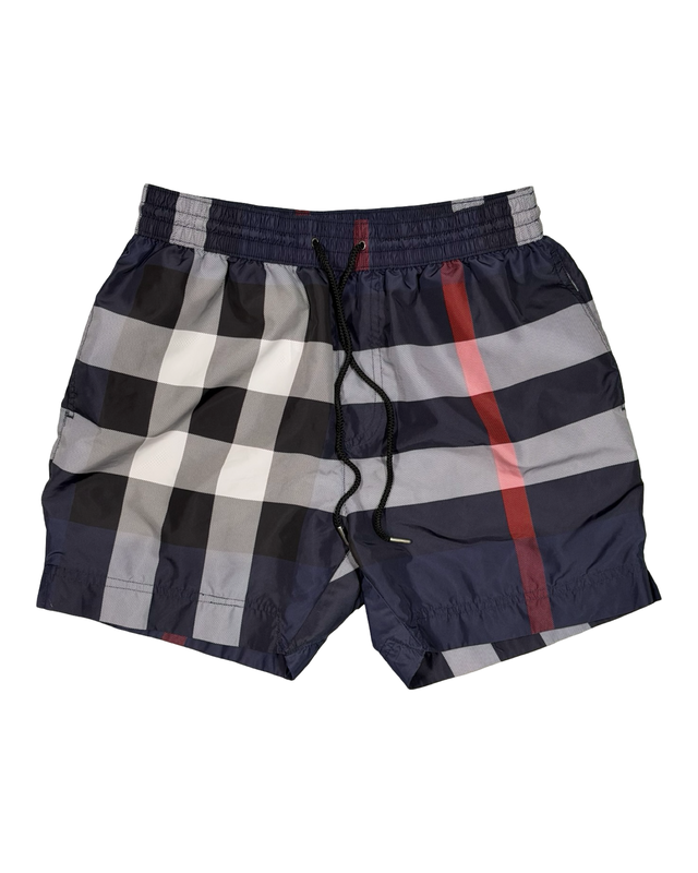 BURBERRY CHECK SWIM SHORTS
