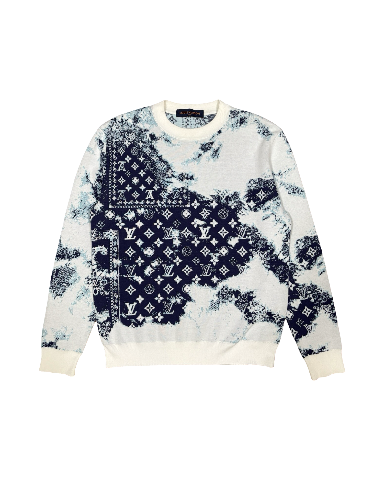 LOUIS VUITTON MONOGRAM BANDANA CREWNECK