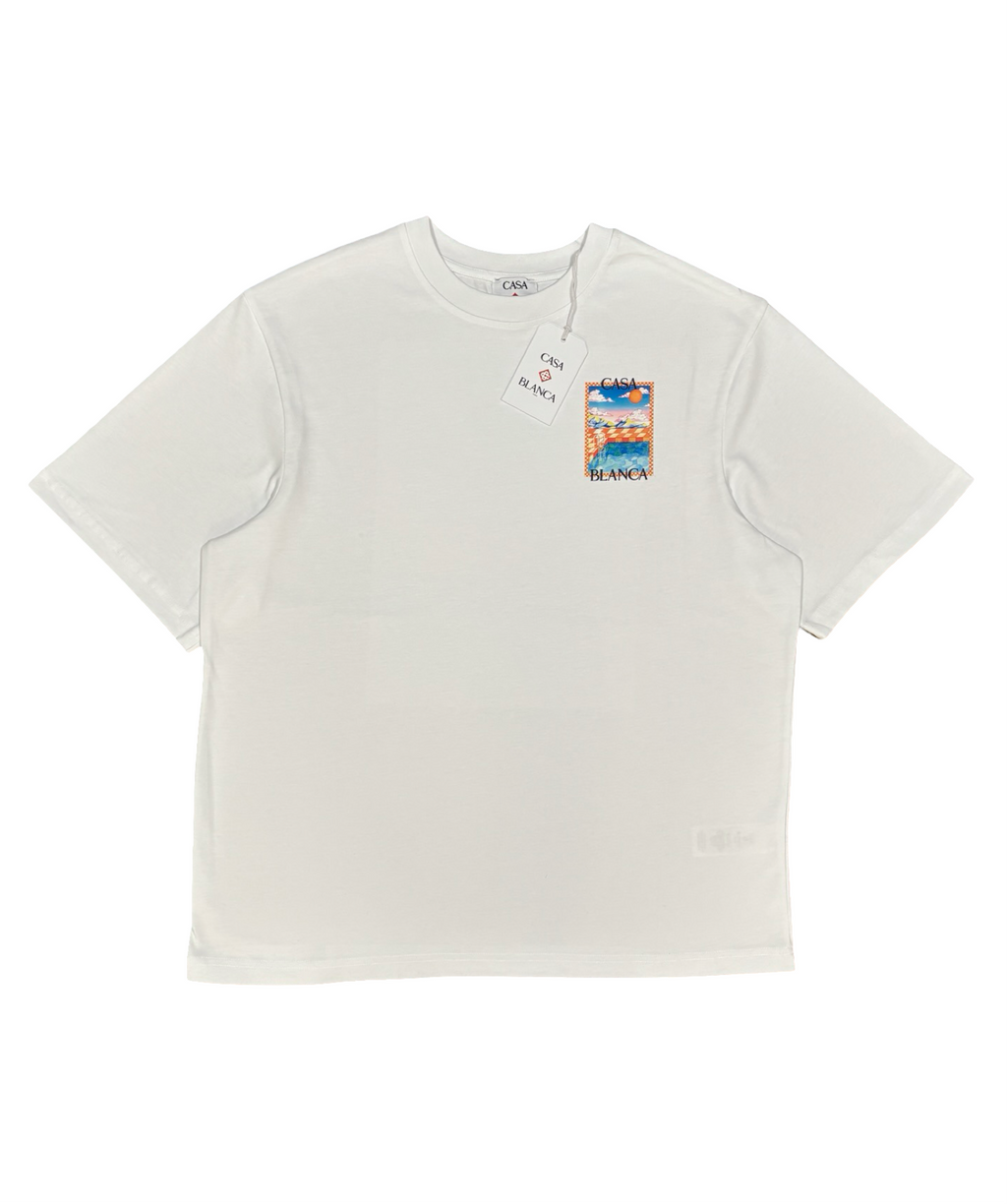 CASABLANCA SURREAL POOL T-SHIRT
