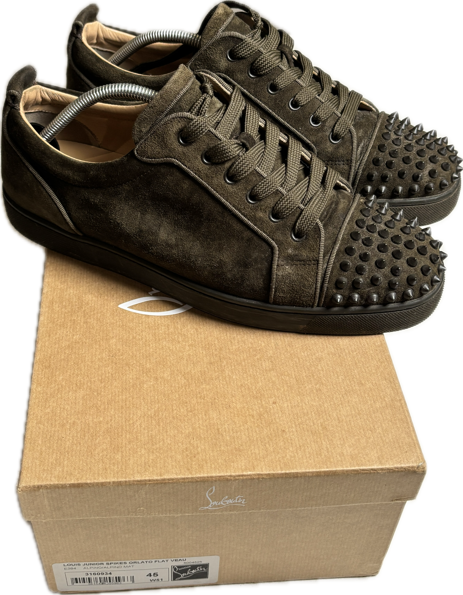 CHRISTIAN LOUBOUTIN JUNIOR SPIKES