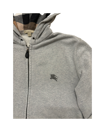 BURBERRY ZIP-UP HOODIE