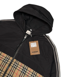 BURBERRY CHECK WINDBREAKER