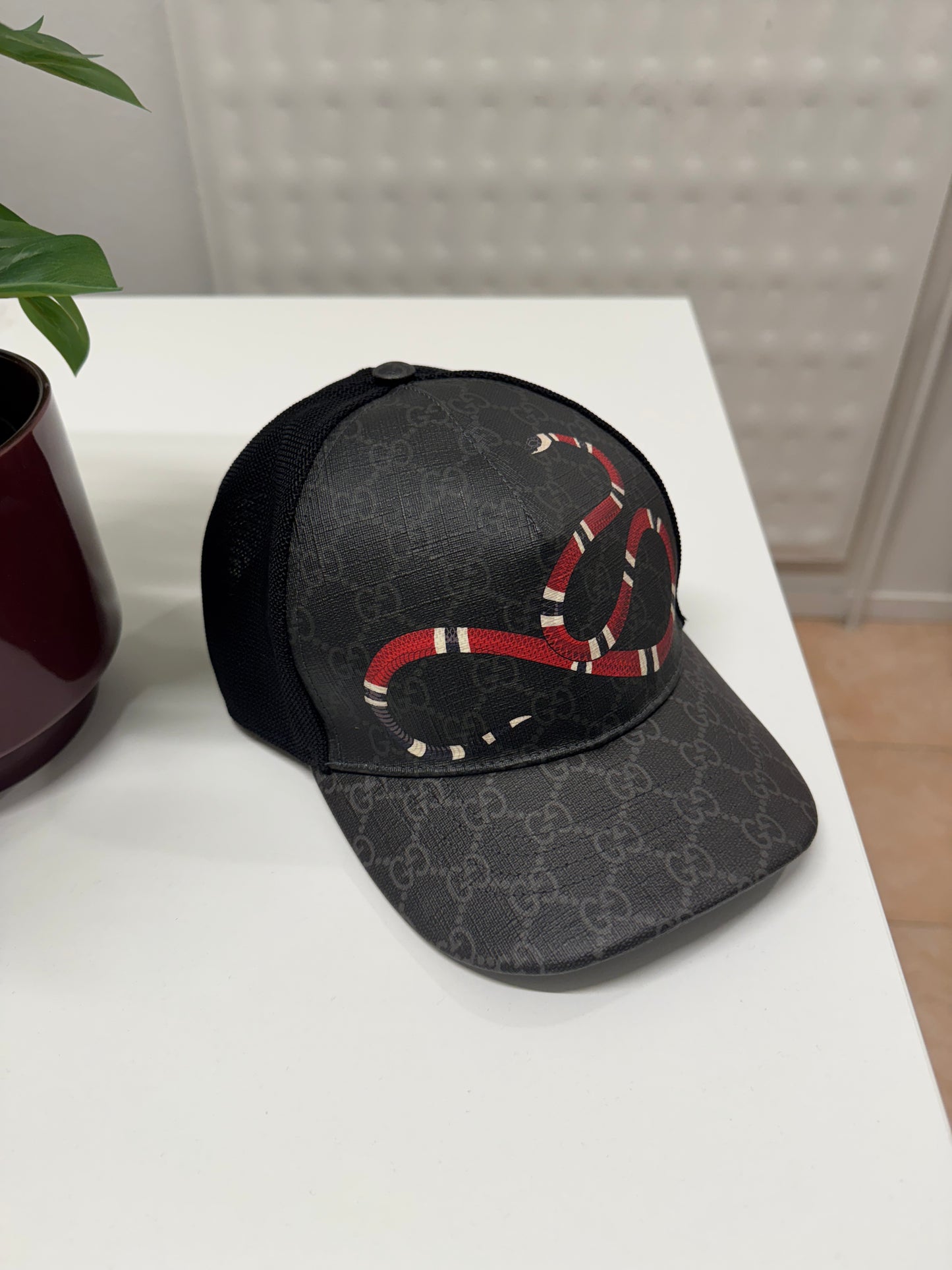 GUCCI KINGSNAKE CAP