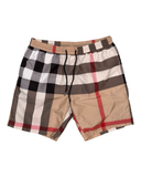 BURBERRY CHECK SWIM SHORTS
